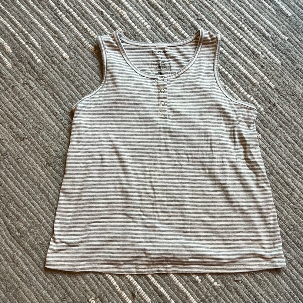 stripped tank top